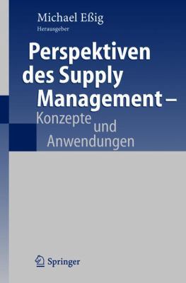 Perspektiven des Supply Management: Konzepte un... [German] 3540223142 Book Cover