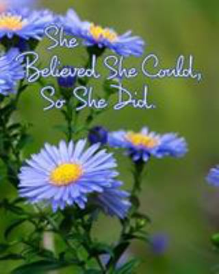 She Believed She Could, So She Did: Inspiration... 0464314151 Book Cover