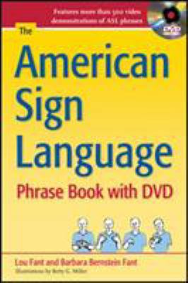 The American Sign Language Phrase Book [With DVD] 0071759328 Book Cover