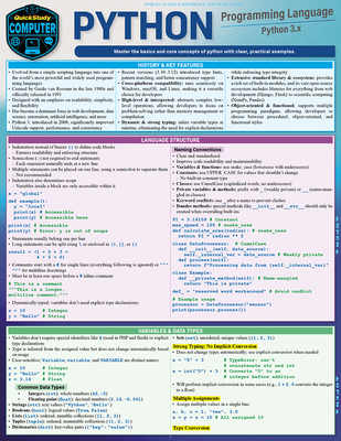 Python Programming Language: A Quickstudy Lamin... 1423251652 Book Cover