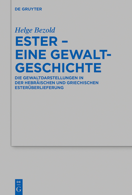 Ester - eine Gewaltgeschichte [German] 3110792230 Book Cover