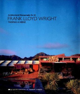 Frank Lloyd Wright - Architectural Monographs N... 1854901052 Book Cover