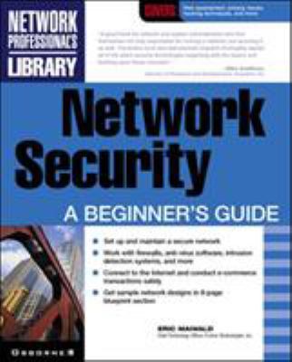Network Security: A Beginner's Guide 0072133244 Book Cover