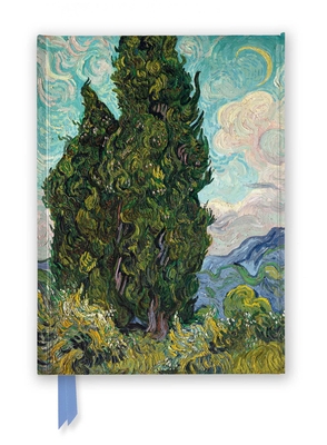 Vincent Van Gogh: Cypresses (Foiled Journal) 1804176494 Book Cover