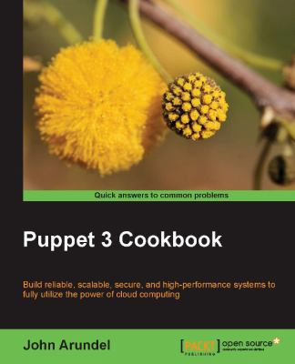 The Puppet 3 Cookbook 1782169768 Book Cover