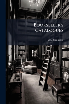 Bookseller's Catalogues 1248256050 Book Cover