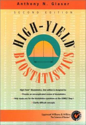 High-Yield(tm) Biostatistics 078172242X Book Cover