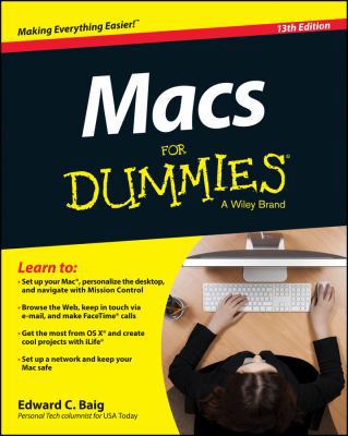 Macs For Dummies 1118898699 Book Cover
