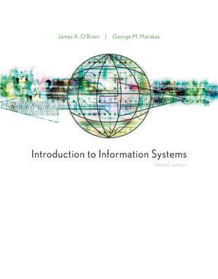 Introduction to Information Systems, 15th Edition 0073376779 Book Cover