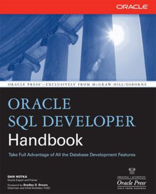 Oracle SQL Developer Handbook (Oracle Press) 0071484744 Book Cover