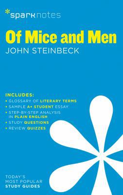 Of Mice and Men Sparknotes Literature Guide: Vo... 1411469801 Book Cover