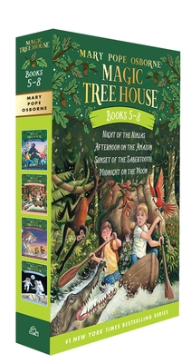 Magic Tree House Books 5-8 Boxed Set 0375822666 Book Cover