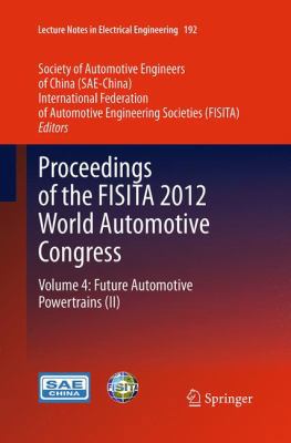 Proceedings of the Fisita 2012 World Automotive... 3662523132 Book Cover