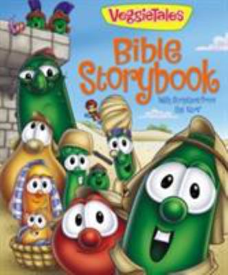 VeggieTales Bible Storybook: With Scripture fro... 0310710081 Book Cover