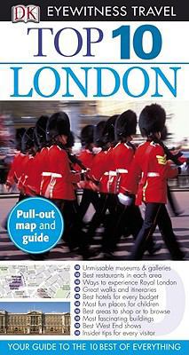 Top 10 London [With Fold Out Map] 0756660742 Book Cover