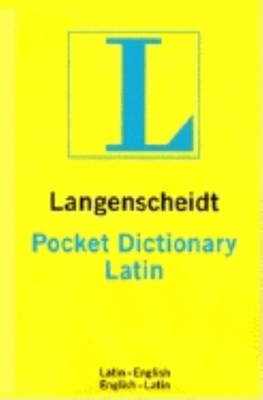 Langenscheidt Pocket Latin Dictionary: Latin-En... 0887291074 Book Cover