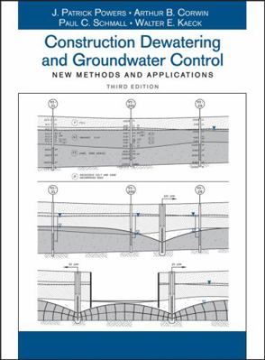 Construction Dewatering and Groundwater Control 0471479438 Book Cover