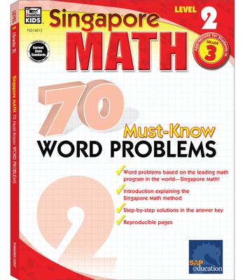 70 Must-Know Word Problems, Grade 3: Volume 1 0768240123 Book Cover