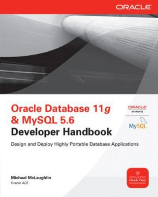 Oracle Database 11g & MySQL 5.6 Developer Handbook 0071768858 Book Cover