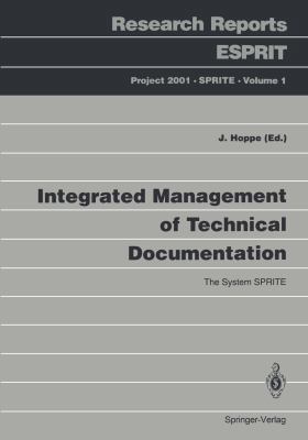 Integrated Management of Technical Documentatio... 3540558802 Book Cover