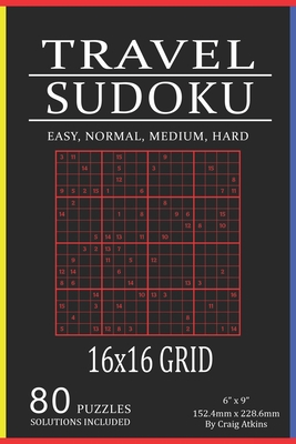 Travel Sudoku: 80 Puzzles In Easy, Normal, Medi... B08Y4LKGSV Book Cover