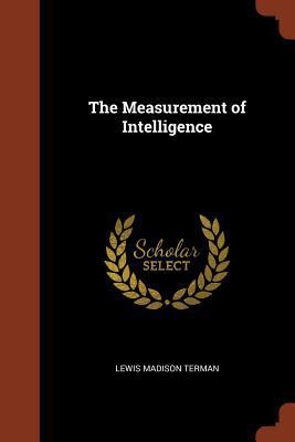 The Measurement of Intelligence 1375010549 Book Cover