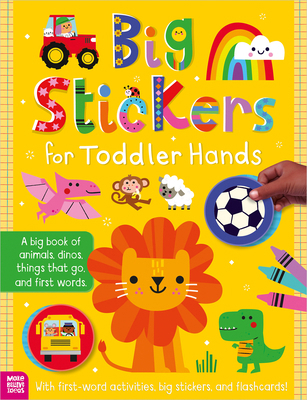 Big Stickers for Toddler Hands: Everything 1836429959 Book Cover