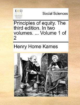 Principles of equity. The third edition. In two... 1170392237 Book Cover
