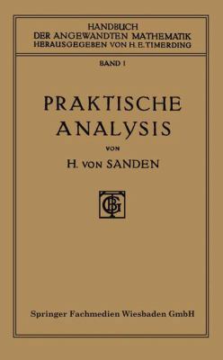 Praktische Analysis [German] 3663153606 Book Cover
