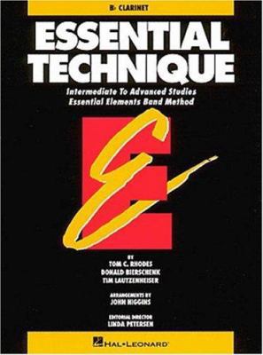 Essential Technique - BB Clarinet Intermediate ... 0793569796 Book Cover