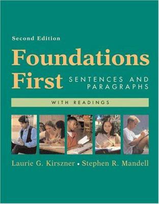 Foundations First with Readings: Sentences and ... 0312413378 Book Cover
