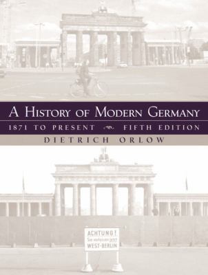 A History of Modern Germany 0130600318 Book Cover