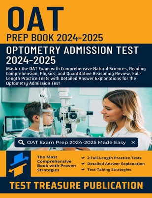 OAT Prep Book 2024-2025: Master the OAT Exam wi... B0DN21N64L Book Cover
