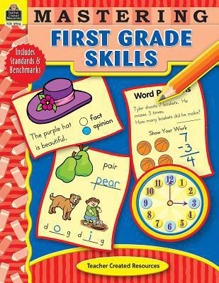 Mastering First Grade Skills 1420639560 Book Cover