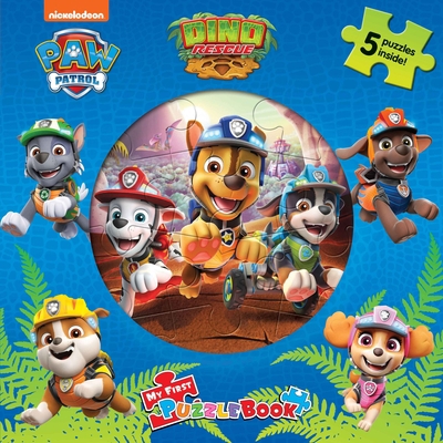 Paw Patrol Dino Rescue My First Puzzle Book 2764354819 Book Cover