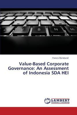 Value-Based Corporate Governance: An Assessment... 3659293474 Book Cover