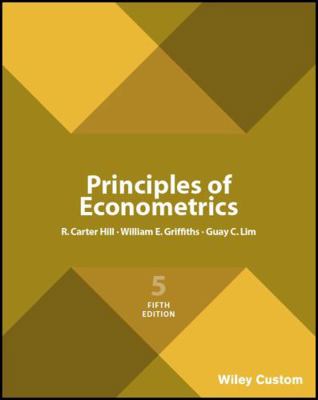 Principles of Econometrics 1119510562 Book Cover