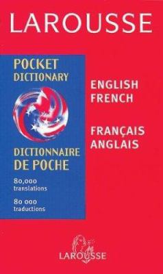 Larousse Pocket Dictionary French/English-Engli... [French] 2034207106 Book Cover