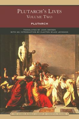 Plutarch's Lives Volume Two (Barnes & Noble Lib... 0760780935 Book Cover