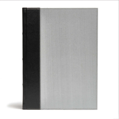 CSB Study Bible, Gray/Black Cloth Over Board: R... 1433647990 Book Cover