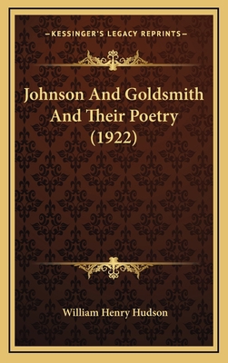 Johnson and Goldsmith and Their Poetry (1922) 1164249827 Book Cover