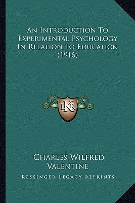 An Introduction To Experimental Psychology In R... 1164573500 Book Cover