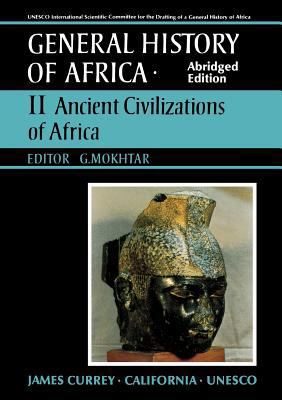 General History of Africa volume 2: Ancient Civ... 0852550928 Book Cover