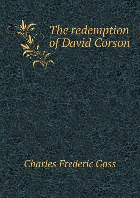 The Redemption of David Corson 5518438613 Book Cover