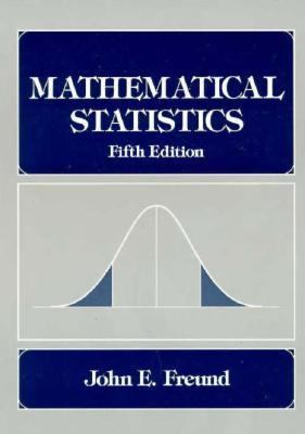 Mathematical Statistics 0135638348 Book Cover