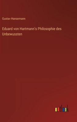 Eduard von Hartmann's Philosophie des Unbewussten [German] 3368488953 Book Cover