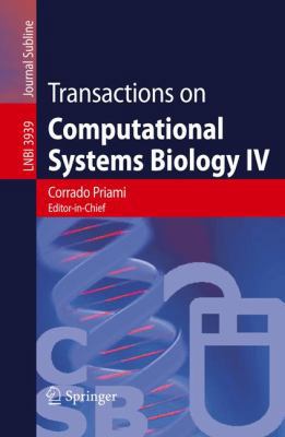 Transactions on Computational Systems Biology IV 3540332456 Book Cover