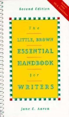 The Little, Brown Essential Handbook for Writers 0321038053 Book Cover