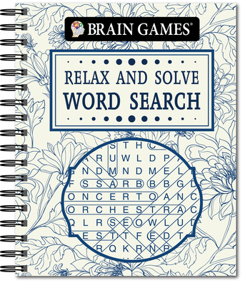 Brain Games - Relax and Solve: Word Search (Toile) 1645584070 Book Cover
