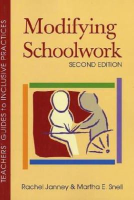 Modifying Schoolwork, Second Edition (Teachers'... 1557667063 Book Cover